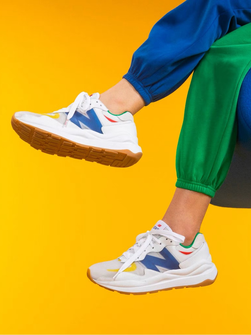 New Balance x STAUD Primary Maximalist Tennis shoes